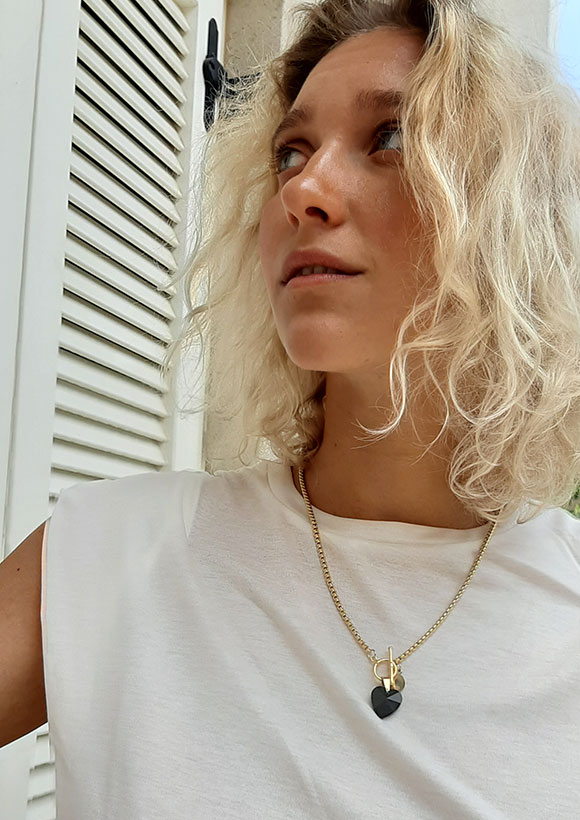 שרשרת-תליון-צ'ארם-לב-גלאם-זהב