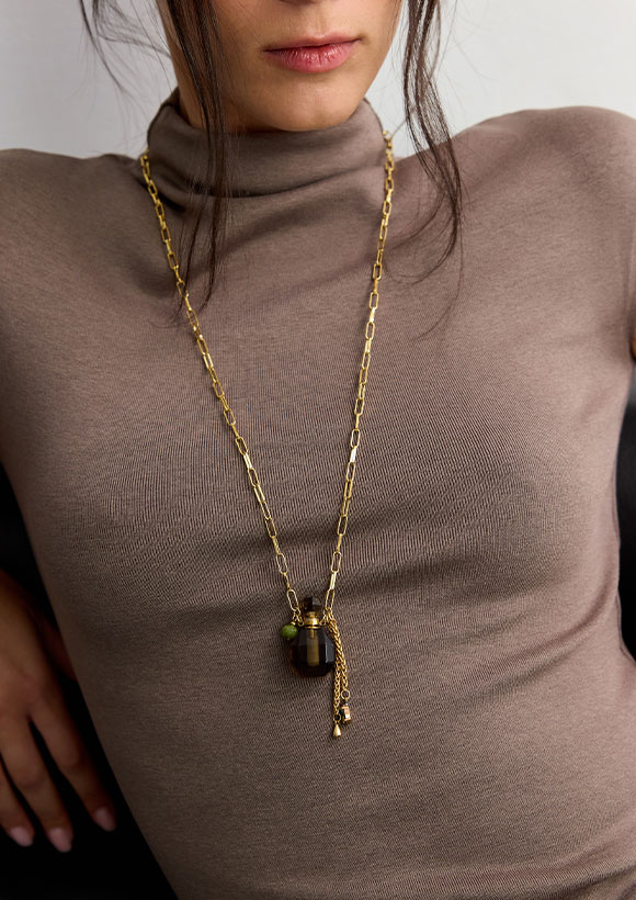 שרשרת בקבוקון בושם